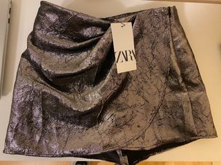 Minifalda pantalón Zara XS
