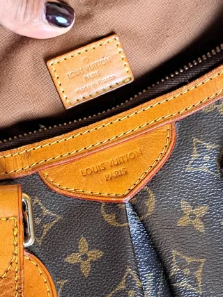 Bolso Louis Vuitton Beige y Marrón