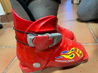 Botas de esquí infantiles talla 28