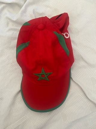 Gorra Marruecos Infantil Roja y Verde