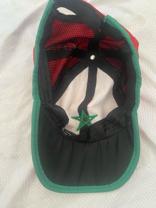 Gorra Marruecos Infantil Roja y Verde