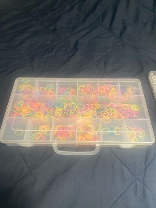 Abalorios para pulseras, kit multicolor