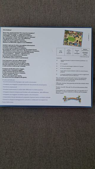 Gioco da tavolo educativo Conosci Andrea?  Complet