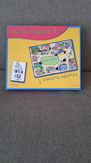 Gioco da tavolo educativo Conosci Andrea?  Complet