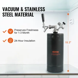 Mini Spillatore di Birra Portatile Capacità 4L