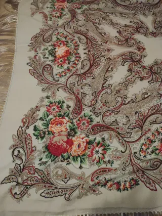 Mantón Manila Pintado