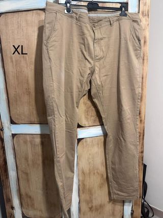 Pantaloni uomo beige XL