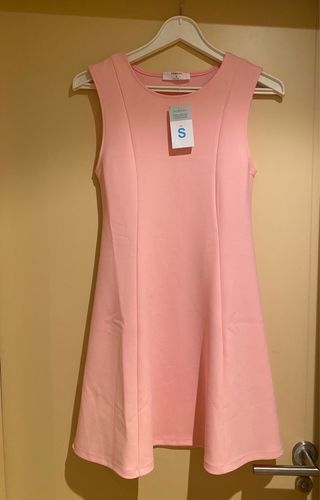 Vestido rosa Primark talla S