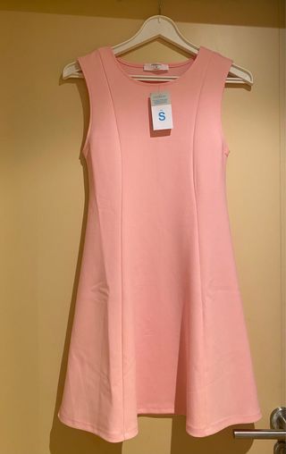 Vestido rosa Primark talla S