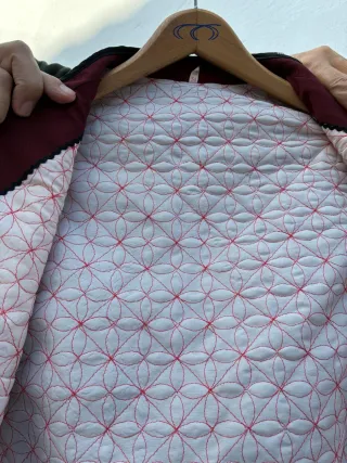 Chaquetilla flamenca granate talla 54