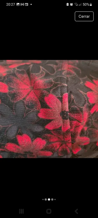 Vestido corpiño y falda talle alto