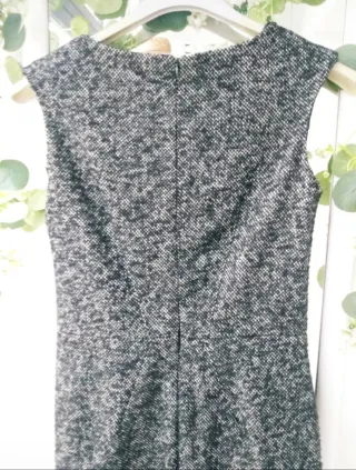 Elegante vestido de invierno