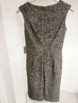 Elegante vestido de invierno