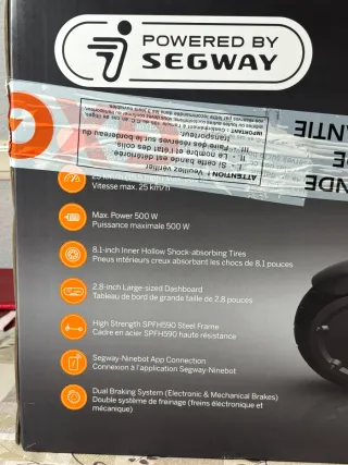 Patinete Eléctrico Ninebot KickScooter E2 Plus