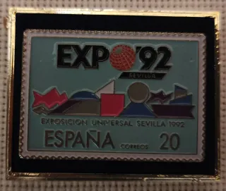 Pin Sello EXPO'92 Sevilla España 20