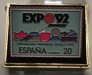 Pin Sello EXPO'92 Sevilla España 20