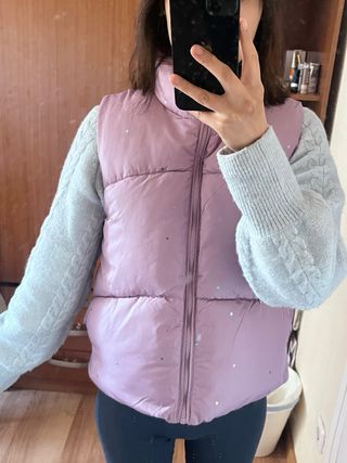 Chaleco Sfera Morado Niña