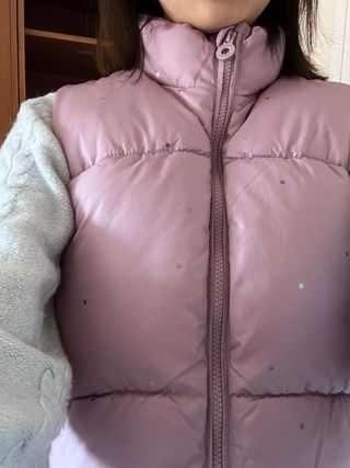 Chaleco Sfera Morado Niña