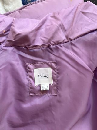 Chaleco Sfera Morado Niña