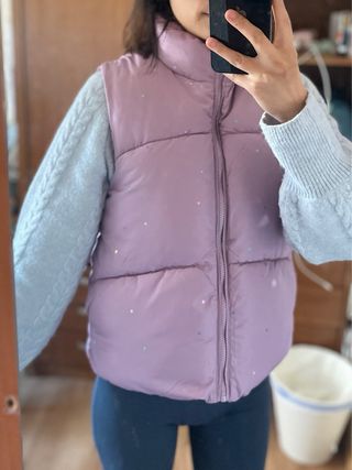 Chaleco Sfera Morado Niña