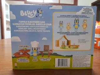 Bluey Churrasqueiro Kit Família Backyard BBQ