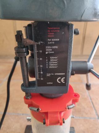 Taladro de columna 350W - 5 Velocidades