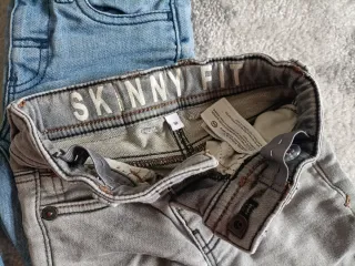 Lote 6 calças ganga bebé