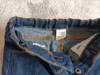 Lote 6 calças ganga bebé