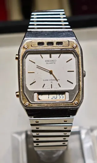 Seiko Quartz Ana-Digi para piezas