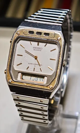 Seiko Quartz Ana-Digi para piezas