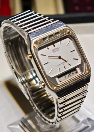 Seiko Quartz Ana-Digi para piezas