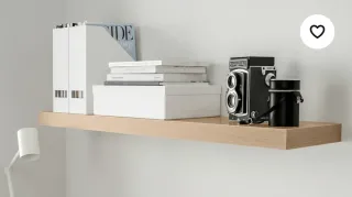 Balda LACK Ikea efecto roble