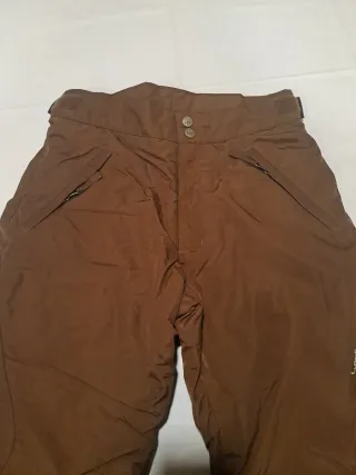 Pantalón esquí joven 12 años marrón