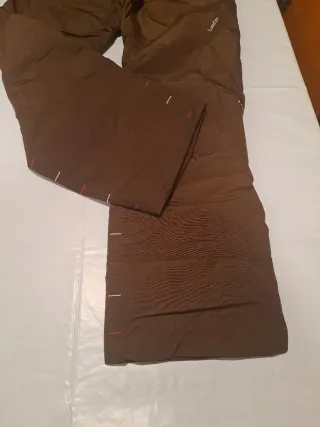 Pantalón esquí joven 12 años marrón