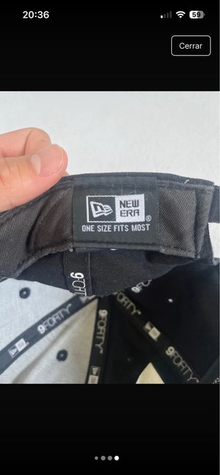 Gorra New Era NY Negra