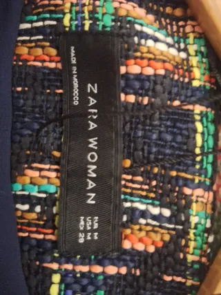 Chaqueta Zara Mujer Sin Estrenar T-M