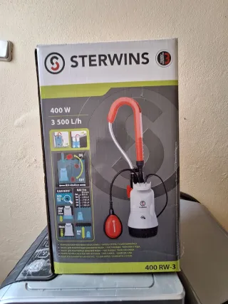 Bomba submersível Sterwins 400W 3500 L/h