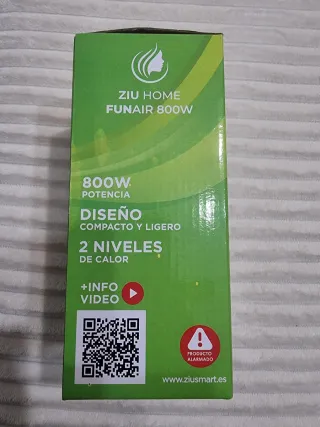 Secador de pelo ZIU home Funair 800W