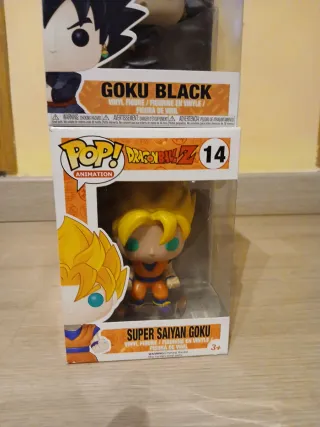 Funko Pop Dragon Ball Goku Black y Super Saiyan