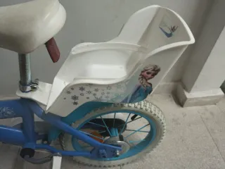 Bicicleta Infantil Frozen Azul