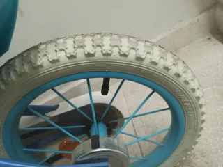 Bicicleta Infantil Frozen Azul