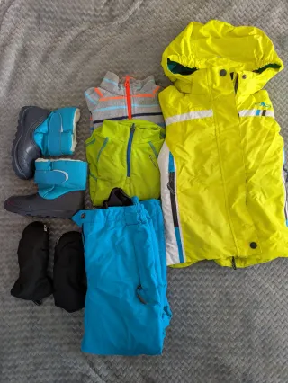 Traje esquí niño 3-4 años.