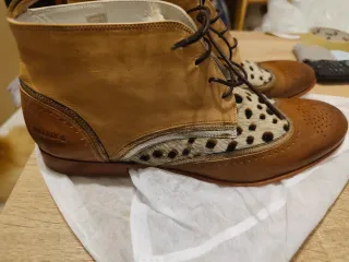 Botines Mujer Melvin & Hamilton Marrón Multicolor