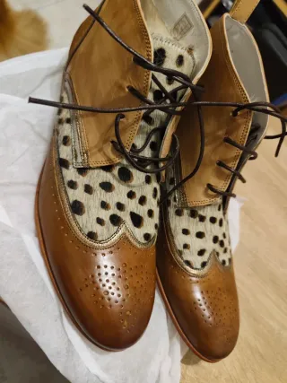 Botines Mujer Melvin & Hamilton Marrón Multicolor