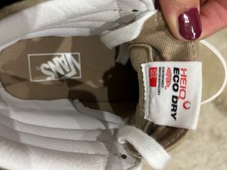 Zapatillas Vans Caña Alta Mujer Beige