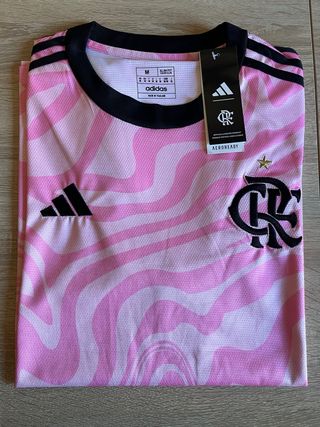 Camiseta Adidas rosa y negra Talla M