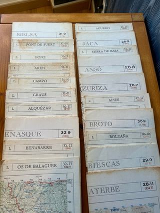 Mapas Militares España por Zonas Geográficas