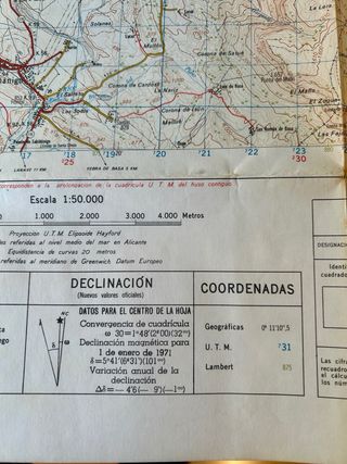 Mapas Militares España por Zonas Geográficas