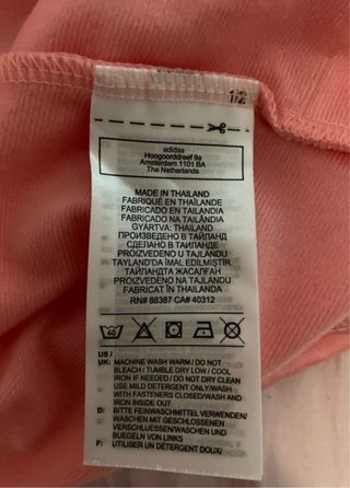 Chaqueta Adidas Rosa Talla S