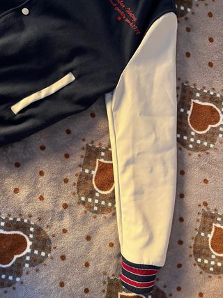 Giacca Varsity Piazza Italia Blu e Beige Taglia M